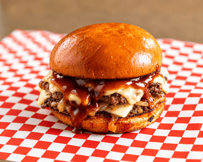 Le Double Barbecue Burger